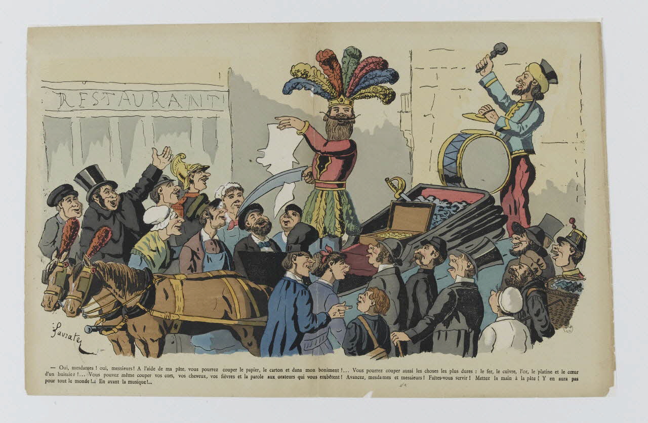 estampe Le Boniment 1963.21.20 Photo RMN-Grand Palais (Mucem)