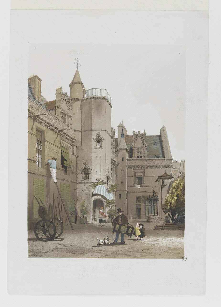 estampe Hôtel Cluny, Paris 1969.32.15 Photo RMN-Grand Palais (Mucem)