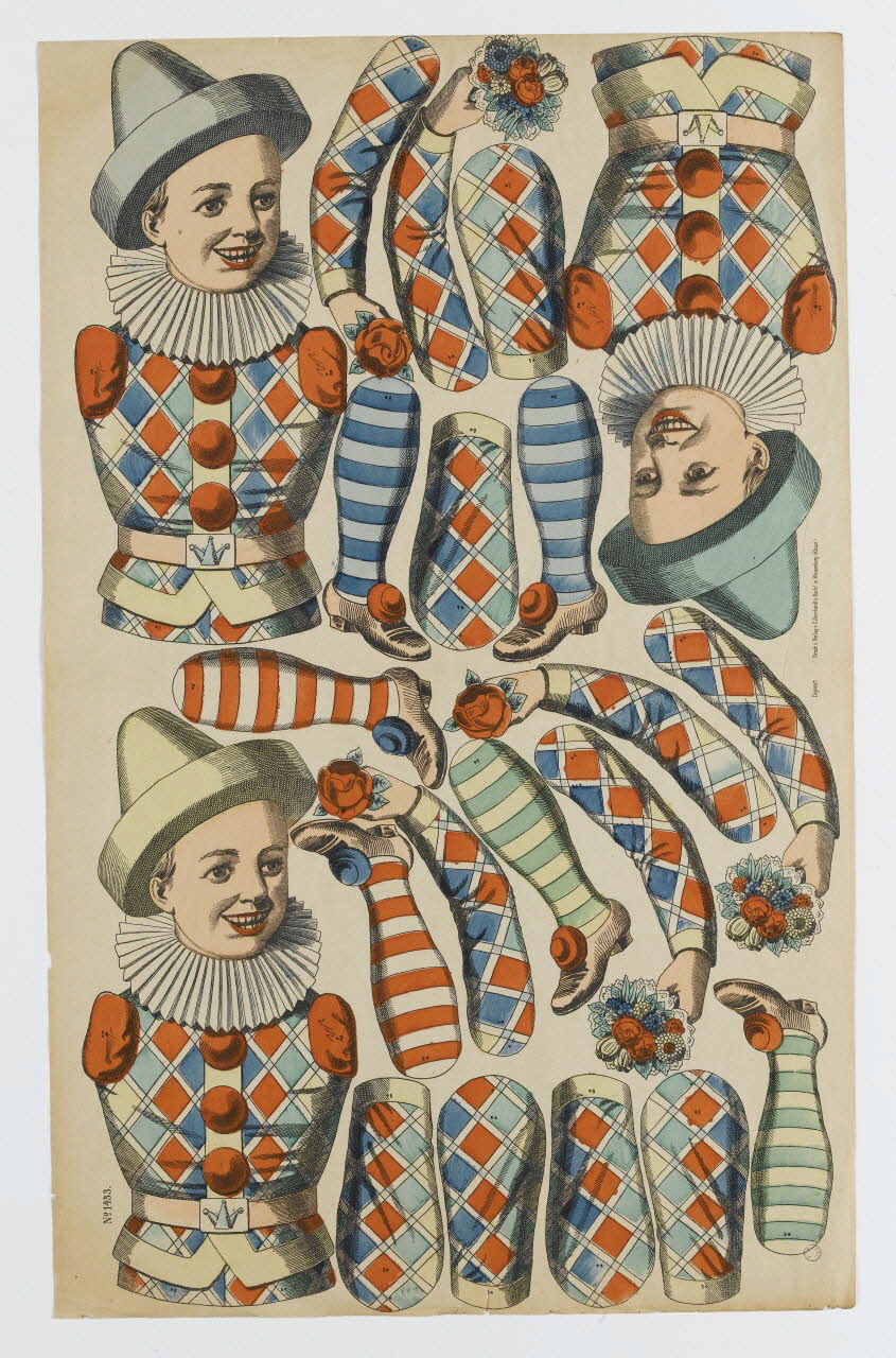 découpage Pantins. Wissembourg 1880-1888 1971.59.49 Photo RMN-Grand Palais (Mucem)