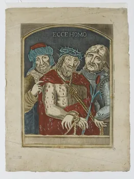 Jean imagerie ancienne ECCE HOMO Paris 1798-1806 1986.81.79  Photo RMN-Grand Palais (Mucem)