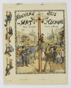 jeu NOUVEAU JEU  DU MAT DE COCAGNE 1990.39.19  Photo RMN-Grand Palais (Mucem)