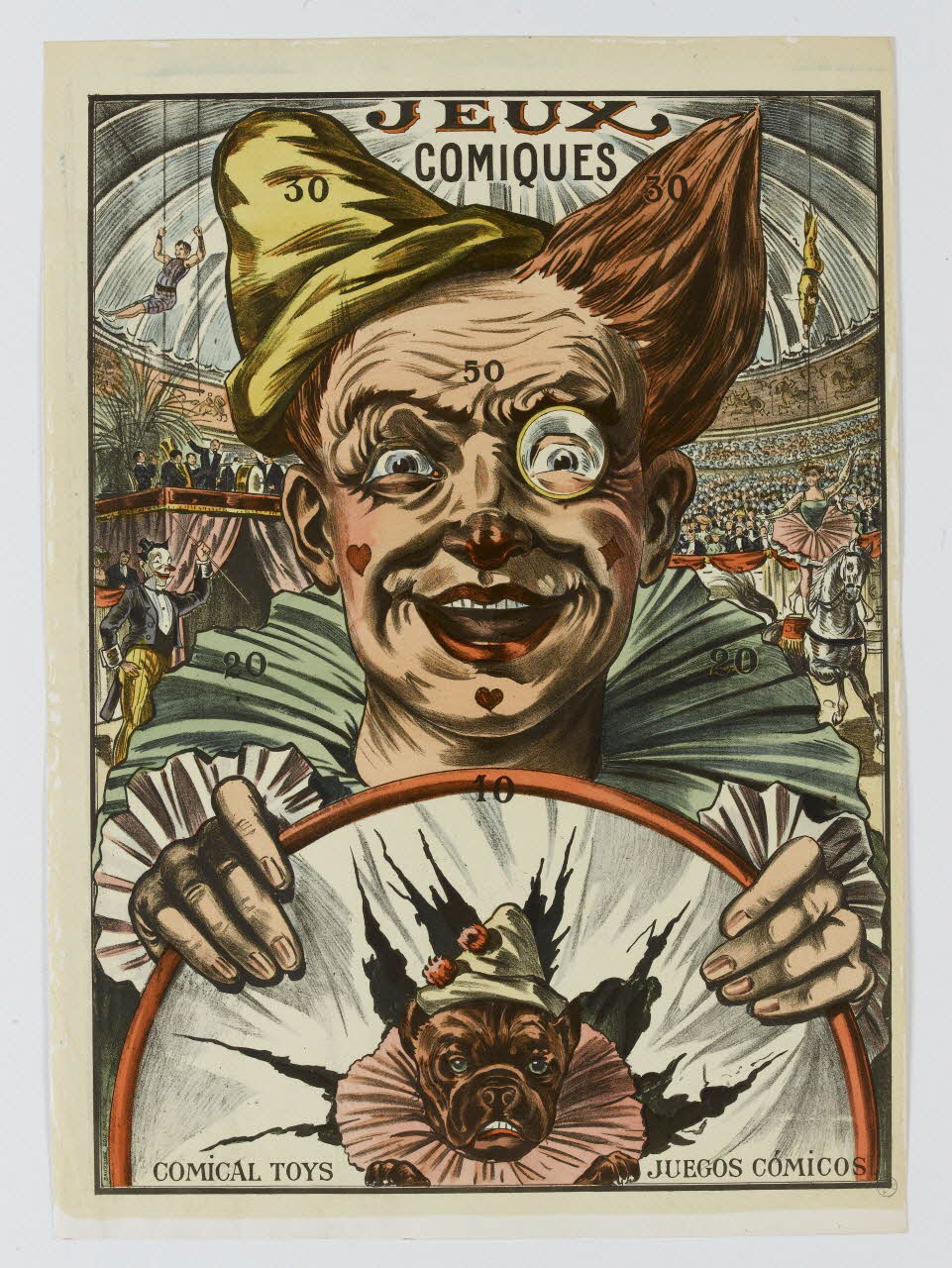 jeu JEUX COMIQUES 1990.39.12 Photo RMN-Grand Palais (Mucem)