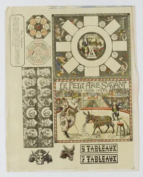 jeu de société LE PETIT ANE SAVANT 1990.39.23 Photo RMN-Grand Palais (Mucem)