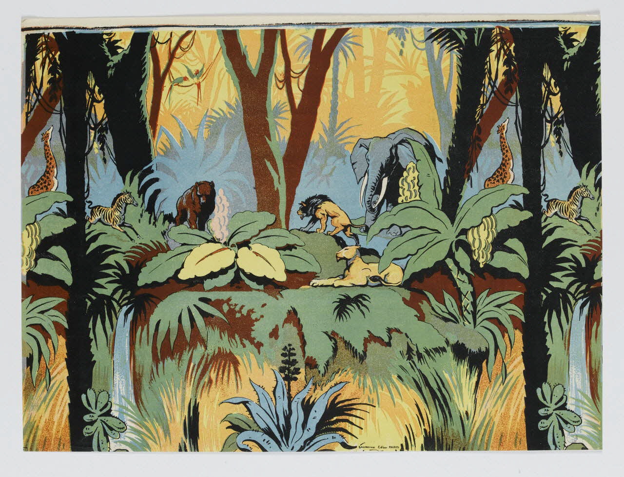 jeu Jungle 1991.16.35 Photo RMN-Grand Palais (Mucem)