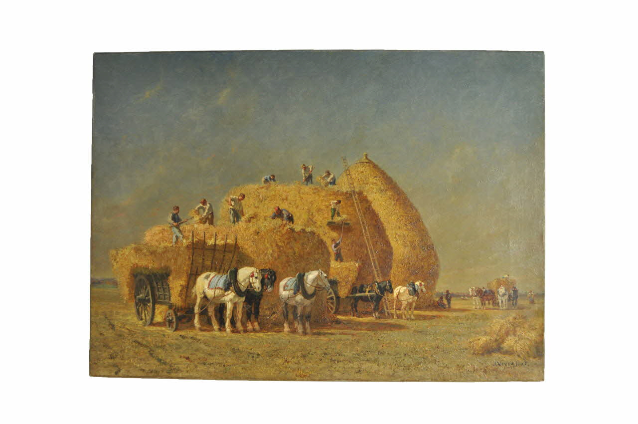 tableau La moisson 1985.9.1 Photo Mucem