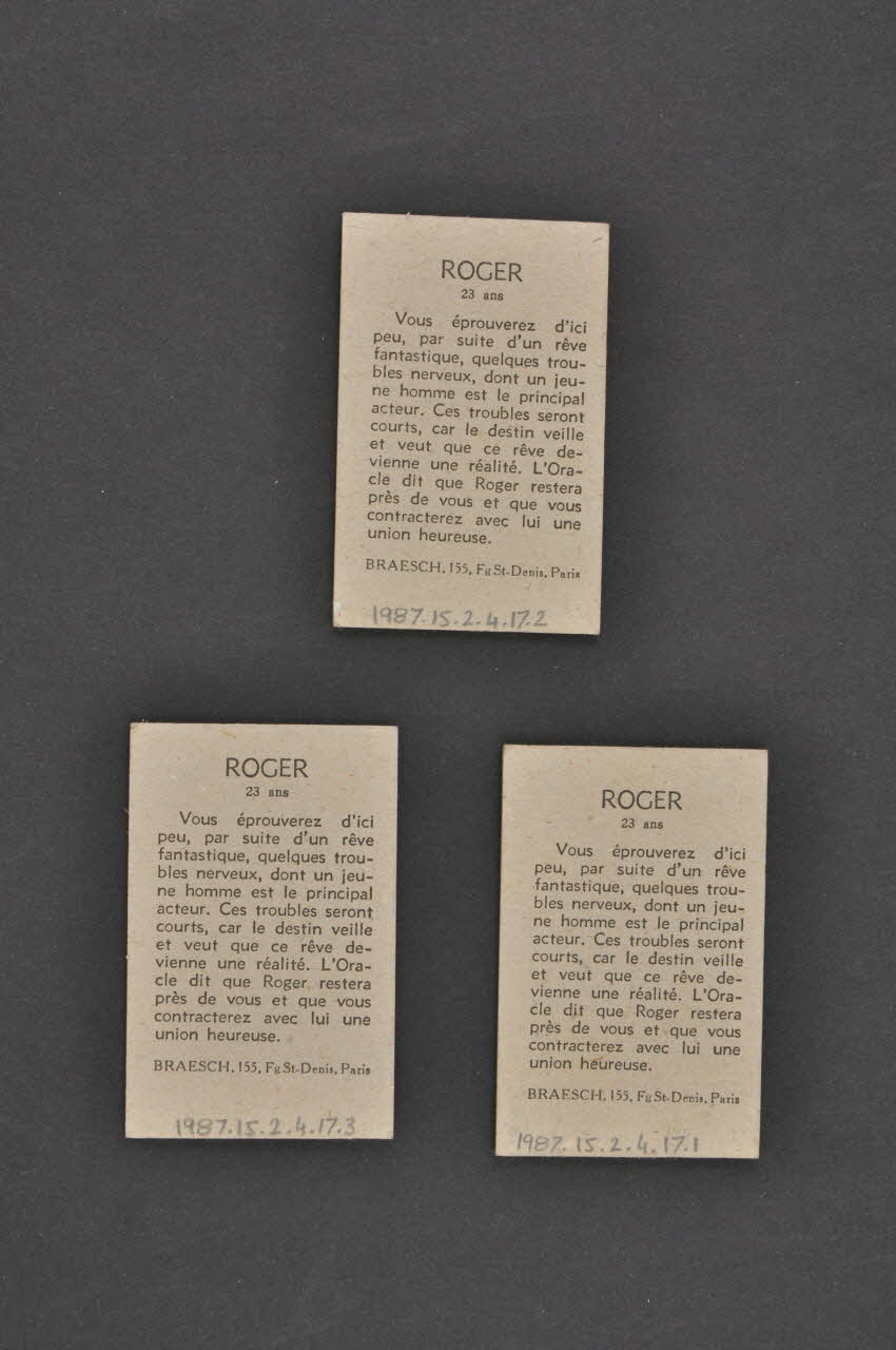 carte Le sphinx 1987.15.2.4.17.1-3  Photo Mucem