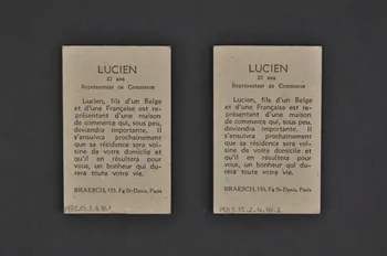 carte Le sphinx 1987.15.2.4.18.1-2  Photo Mucem