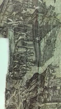 pièce de tissu Toile illustrée, "La chapelle de Guillaume Tell" Pays de la Loire, France 1815 1967.119.442 Photo