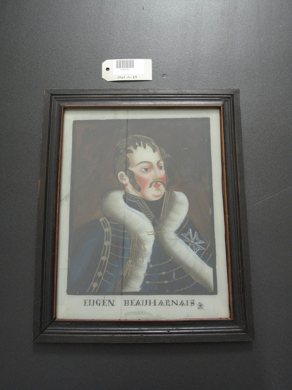 peinture sous verre EUGEN BEAUHARNAIS 1961.10.49 Photo