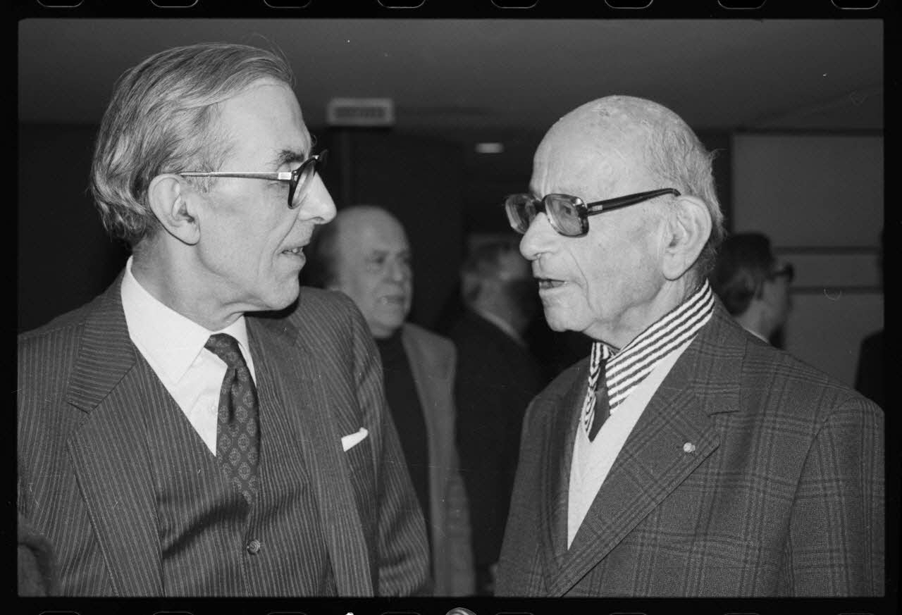 photographie MNATP. Hommage à Georges Henri Rivière. 26 novembre 1985 Ph.1986.17.18 Photo
