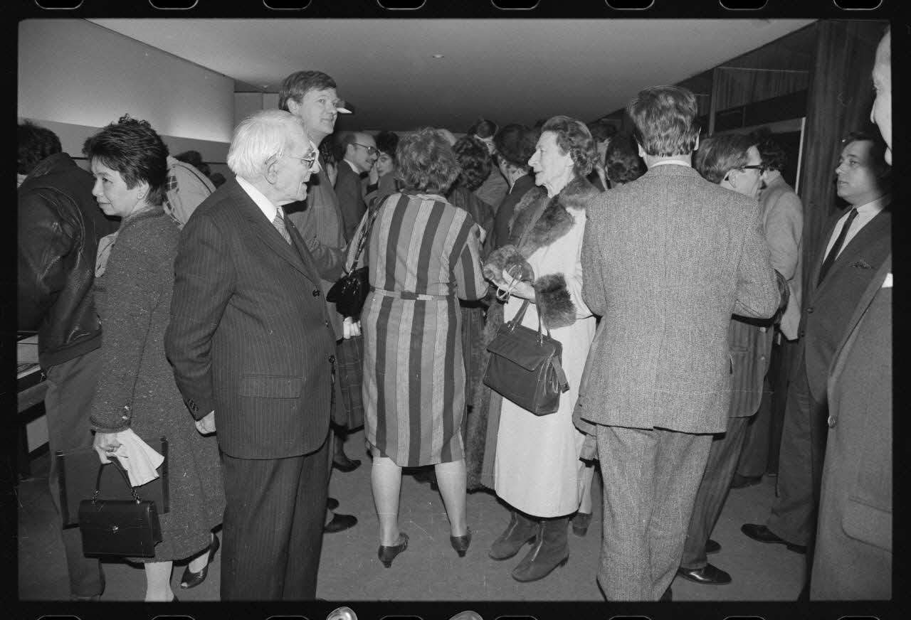 photographie MNATP. Hommage à Georges Henri Rivière. 26 novembre 1985 Ph.1986.17.23 Photo