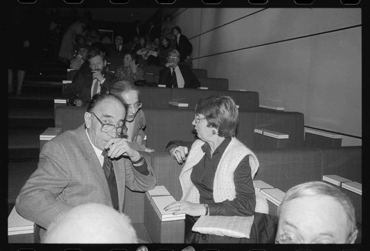 photographie MNATP. Hommage à Georges Henri Rivière. 26 novembre 1985 Ph.1986.17.28 Photo