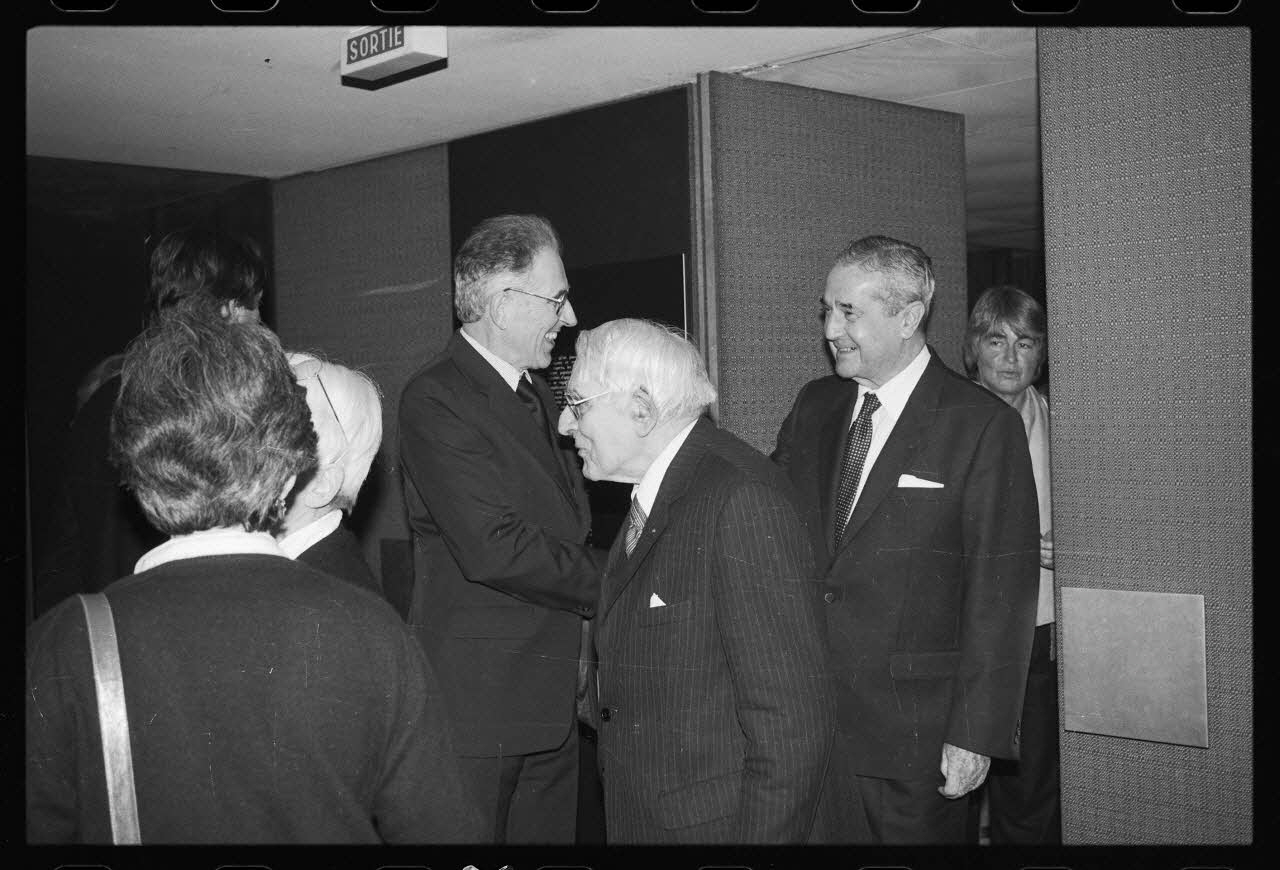 photographie MNATP. Hommage à Georges Henri Rivière. 26 novembre 1985 Ph.1986.17.5 Photo
