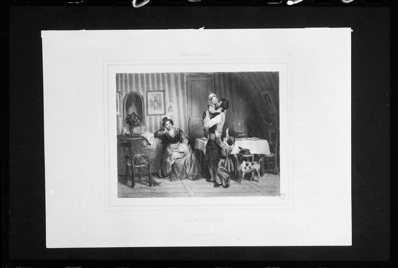 photographie MNATP. Exposition. Les Français et la table (20 novembre 1985 - 21 avril 1986) Ph.1986.38.105 Photo