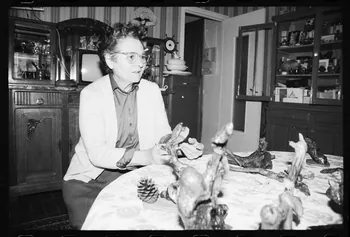 photographie MNATP. Enquête chez Madame B. Veuve d'un ouvrier des papeteries de la seine Ph.1986.39.29 Photo