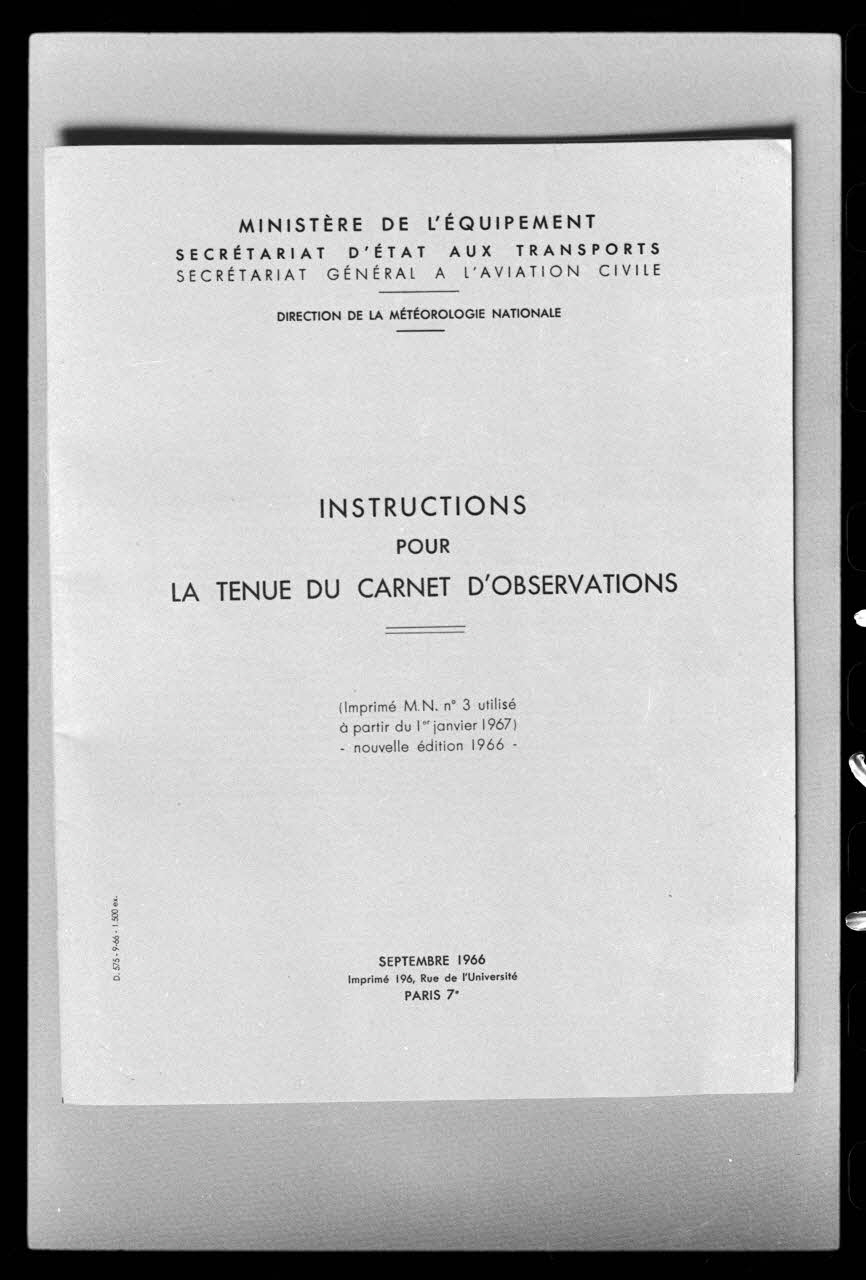 photographie MNATP. Exposition. Après la pluie le beau temps : la météo (23 novembre 1984 - 15 avril 1985) Ph.1986.55.164 Photo