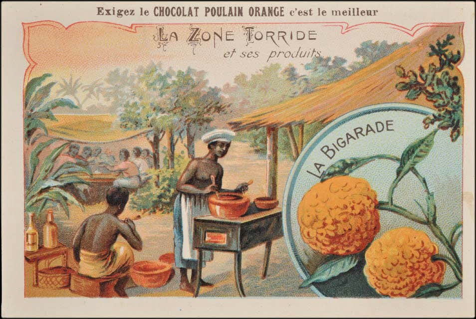 Romanet carte réclame chromo Paris 1900-1919 1995.1.4478.1 Photo Mucem