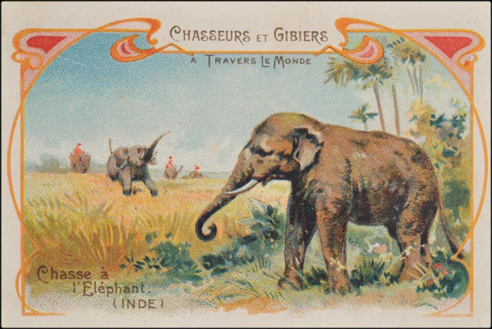 Romanet carte réclame chromo Paris 1877-1913 1995.1.469.3 Photo Mucem