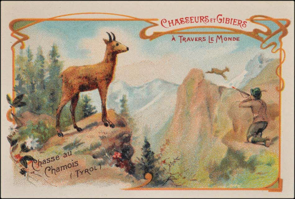 Romanet carte réclame chromo Paris 1877-1913 1995.1.469.9 Photo Mucem