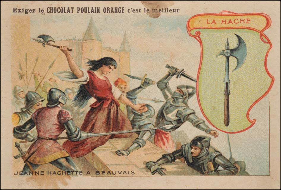 Romanet carte réclame chromo Paris 1877-1913 1995.1.470.3 Photo Mucem
