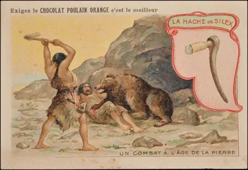 Romanet carte réclame chromo Paris 1877-1913 1995.1.470.5 Photo Mucem