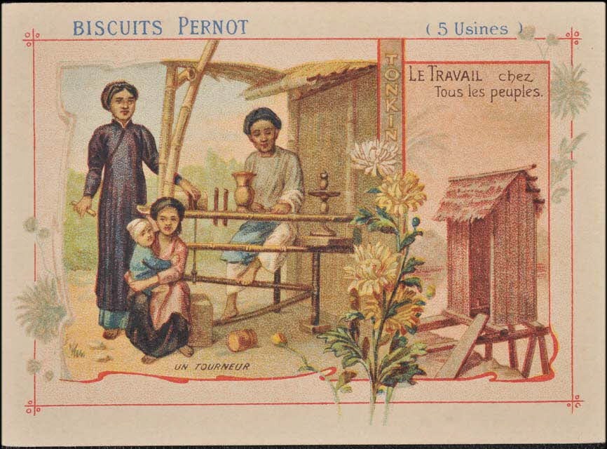 Romanet carte réclame chromo Paris 1877-1913 1995.1.472.17 Photo Mucem