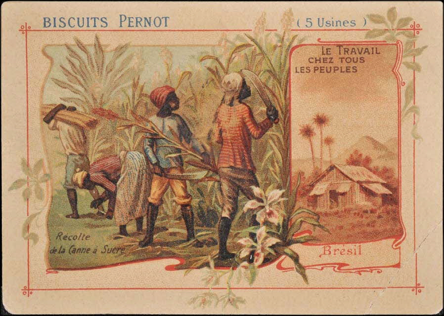 Romanet carte réclame chromo Paris 1877-1913 1995.1.472.5 Photo Mucem