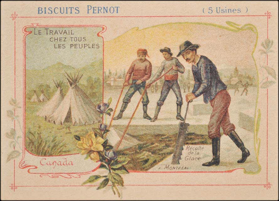 Romanet carte réclame chromo Paris 1877-1913 1995.1.472.7 Photo Mucem