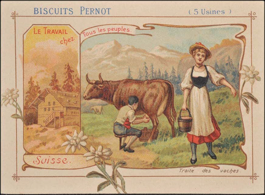 Romanet carte réclame chromo Paris 1877-1913 1995.1.472.15 Photo Mucem