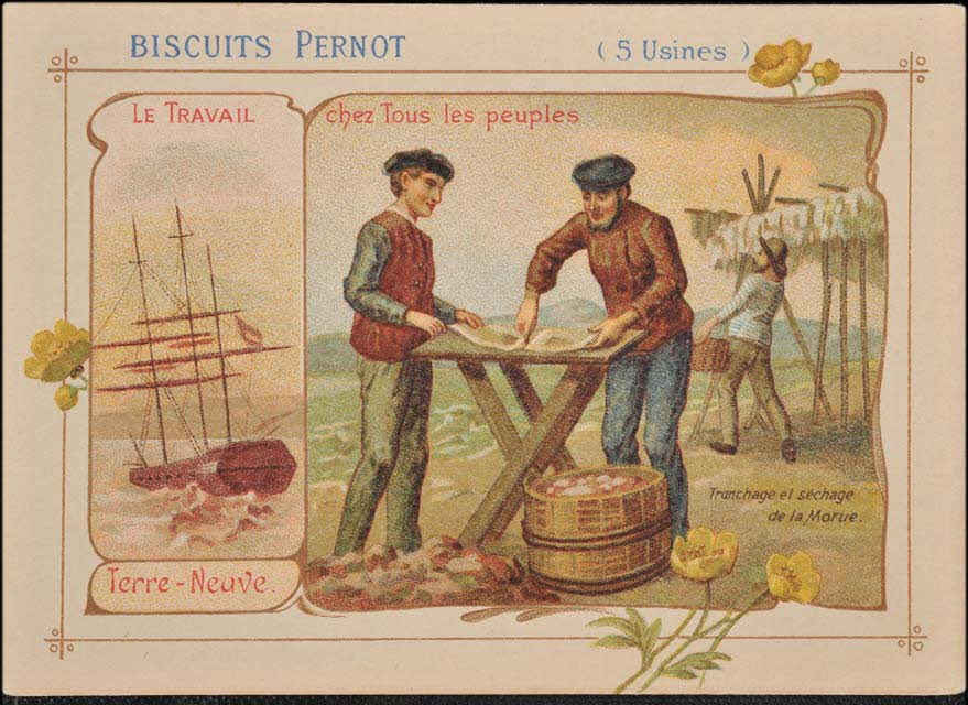 Romanet carte réclame chromo Paris 1877-1913 1995.1.472.16 Photo Mucem