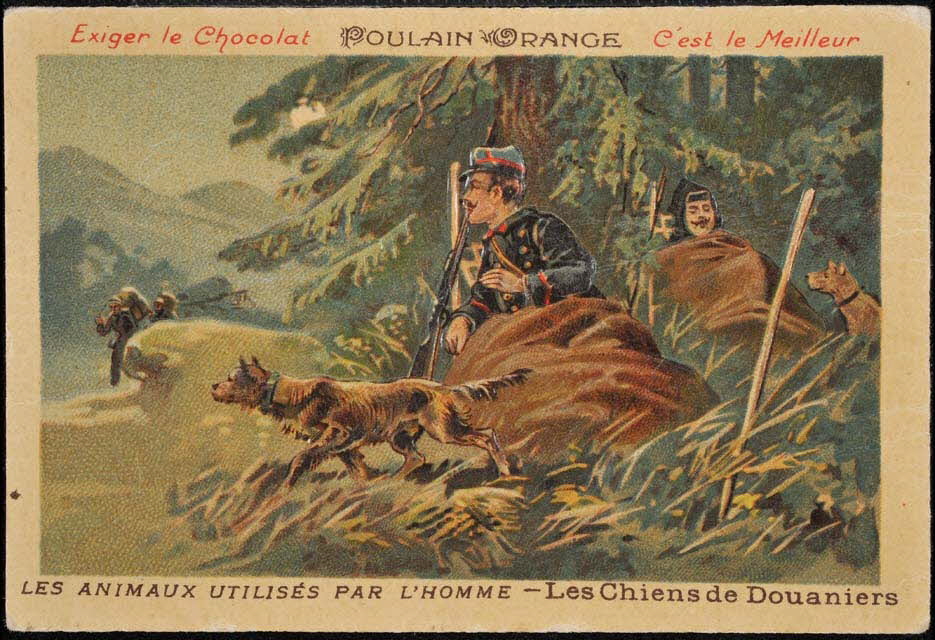 Romanet carte réclame chromo Paris 1877-1913 1995.1.480.3 Photo Mucem