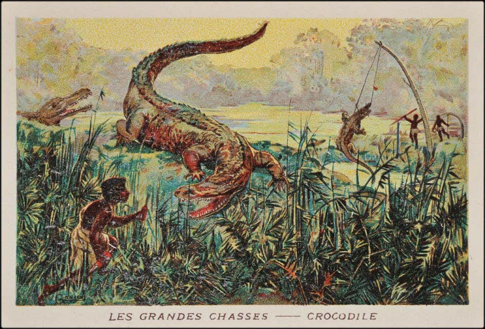 Goujon ; Romanet carte réclame chromo Paris 1877-1907 1995.1.655.7 Photo Mucem