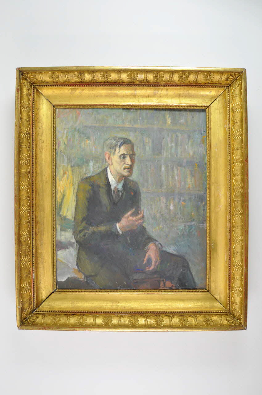 Louis Denis-Valveranne tableau Portrait de Charles Brun 1925-1943 1988.35.1 Photo Mucem
