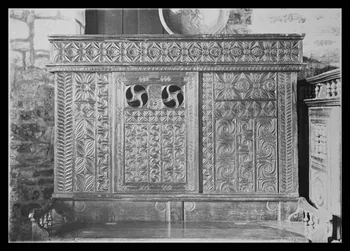 photographie Lit-clos breton : détail Ph.1936.297 Photo