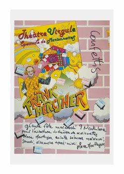 affiche « Théâtre Virgule, spectacle de marionnettes, Franck Herscher » 2015.16.66 Photo Mucem/ Yves Inchierman