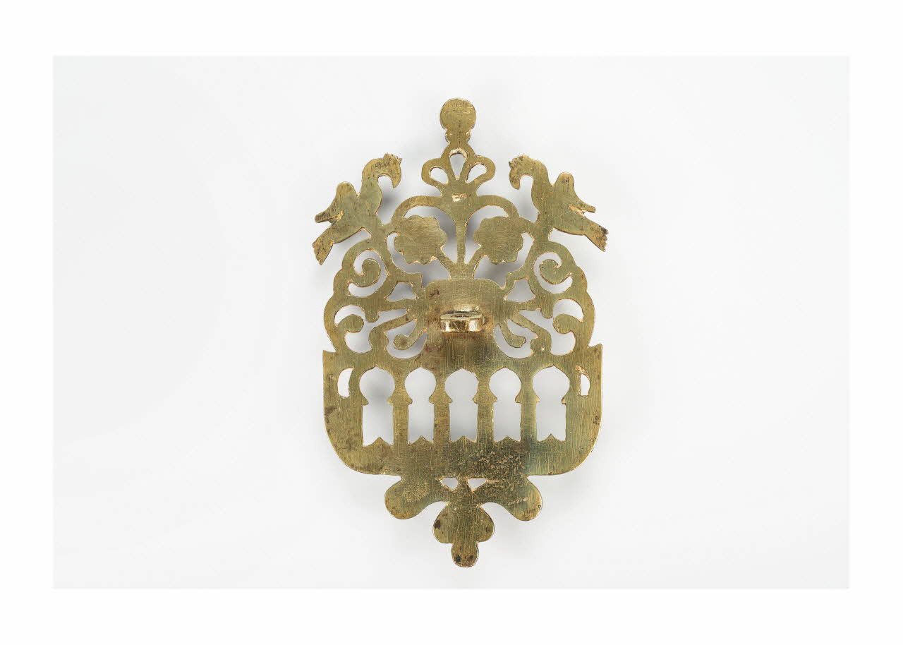 lampe de Hanoucca Tunisie 1850-1900 2015.16.8 Photo Mucem/ Yves Inchierman