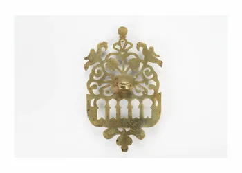 lampe de Hanoucca Tunisie 1850-1900 2015.16.8 Photo Mucem/ Yves Inchierman