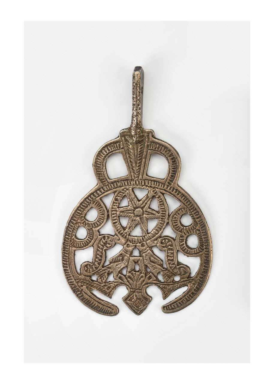 pendeloque 4 éléments de collier dit glada 2016.11.2.1-4 Photo Mucem/ Yves Inchierman