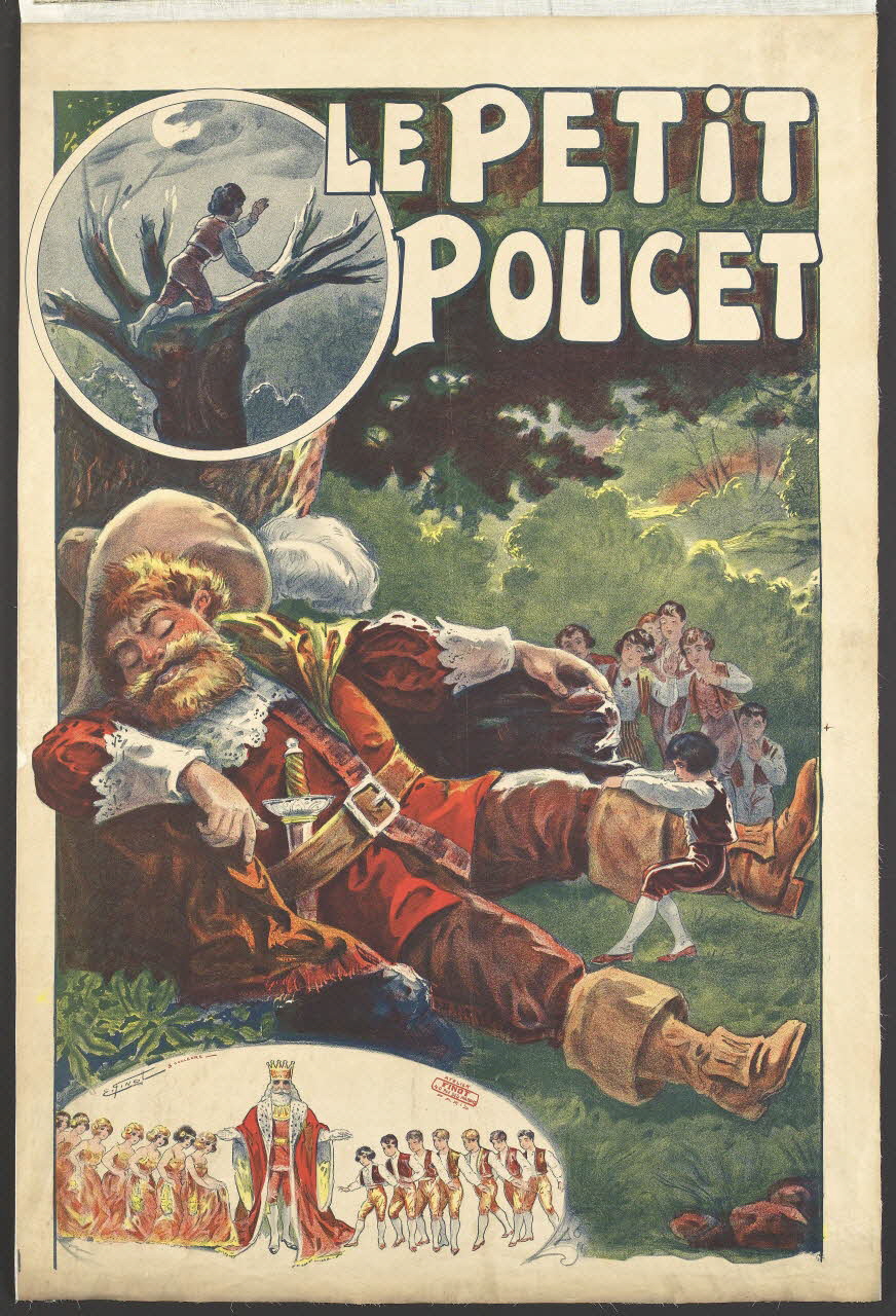affiche LE PETIT  POUCET 1947.63.11 Photo RMN-Grand Palais (Mucem)
