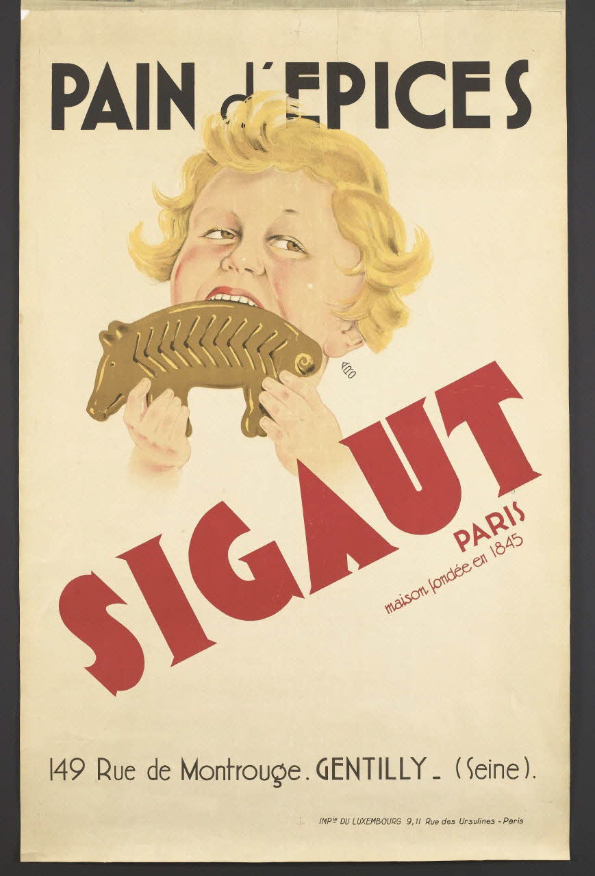 affiche PAIN d'EPICES 1960.99.4 Photo RMN-Grand Palais (Mucem)