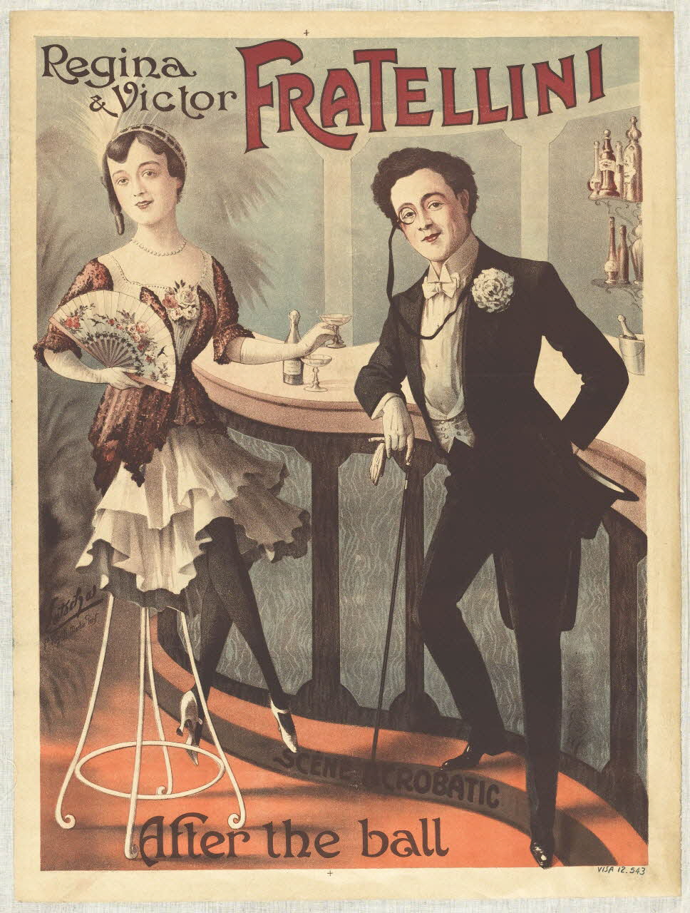 affiche Regina  & Victor FRATELLINI 1970.49.37 Photo RMN-Grand Palais (Mucem)