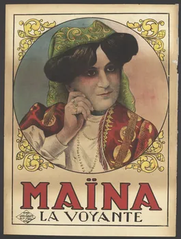 affiche MAÏNA  LA VOYANTE 1987.15.12  Photo RMN-Grand Palais (Mucem)