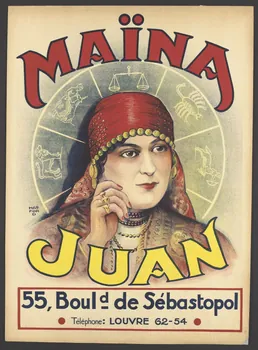 Maurice Harford affiche MAÏNA  JUAN France 1930 1987.15.13 Photo RMN-Grand Palais (Mucem)