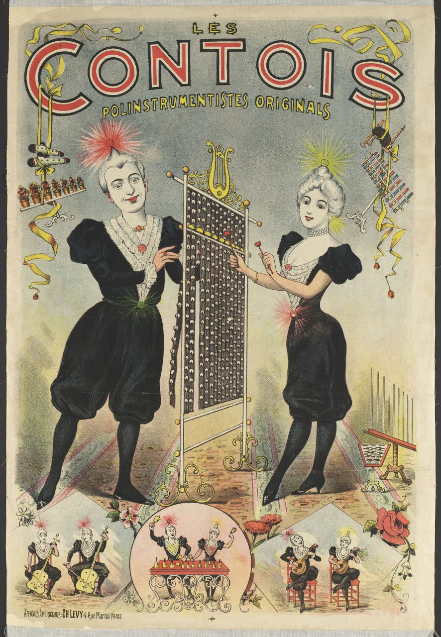 affiche LES  CONTOIS 1960.138.2 Photo RMN-Grand Palais (Mucem)