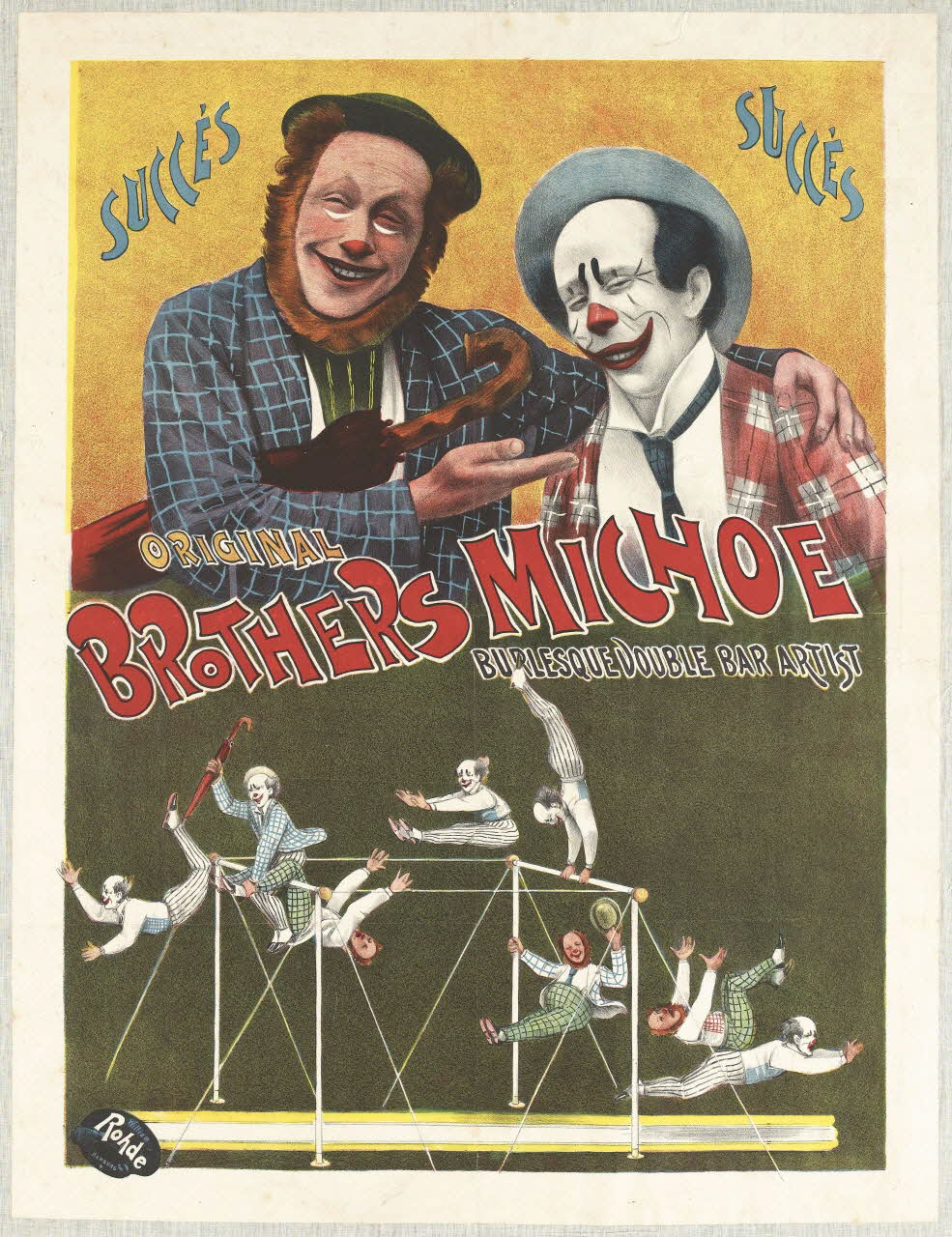 affiche ORIGINAL  BROTHERS MICHOE 1960.147.11 Photo RMN-Grand Palais (Mucem)