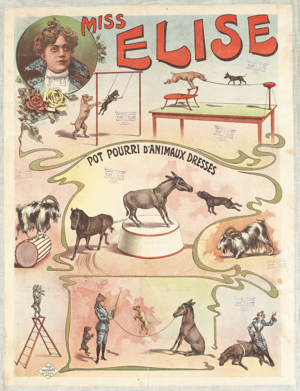 affiche MISS  ELISE 1960.147.12 Photo RMN-Grand Palais (Mucem)