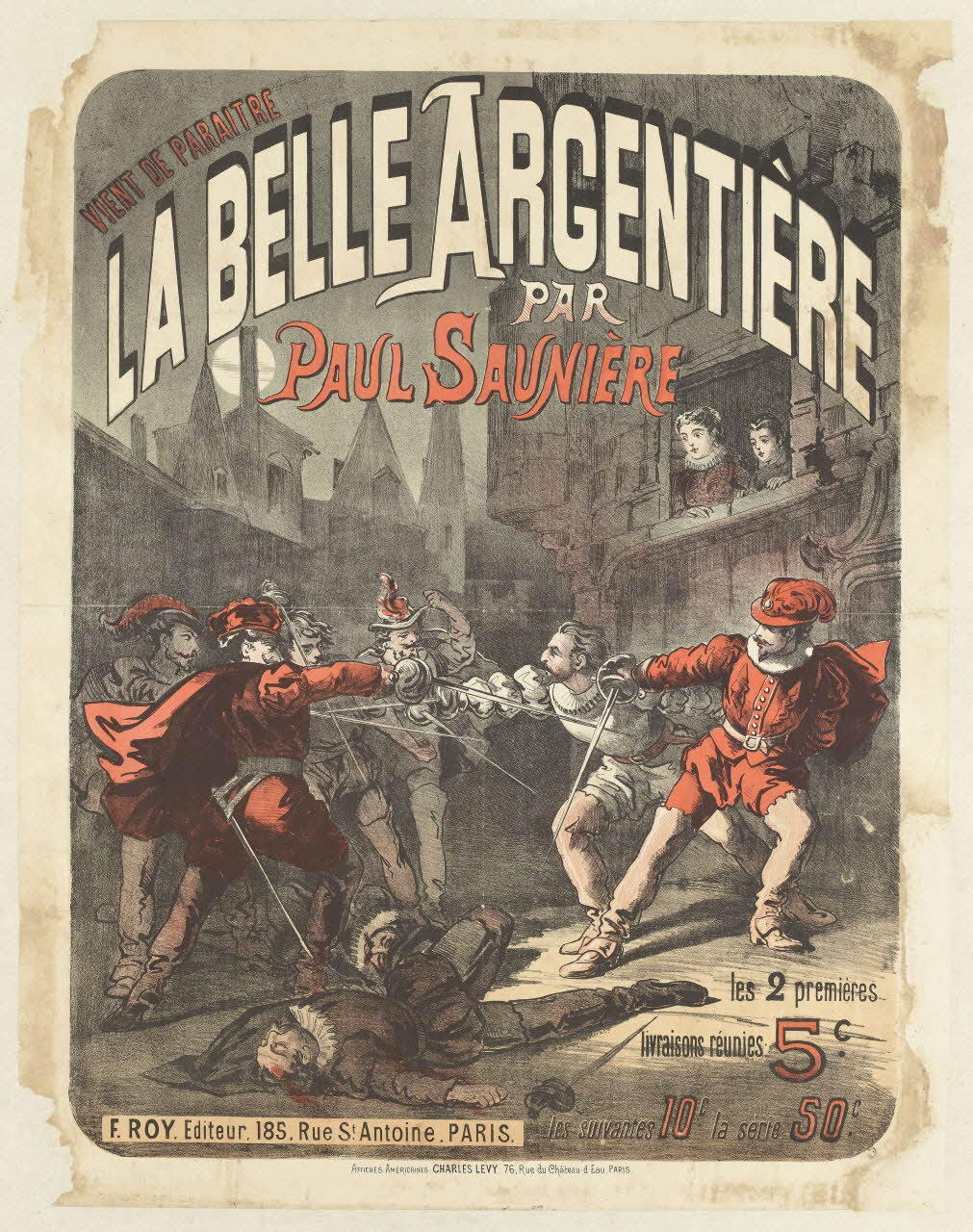 affiche LA BELLE ARGENTIÈRE  PAR  PAUL SAUNIÈRE 1961.18.63 Photo RMN-Grand Palais (Mucem)