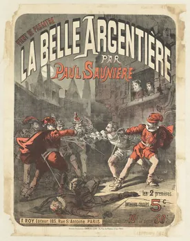 affiche LA BELLE ARGENTIÈRE  PAR  PAUL SAUNIÈRE 1961.18.63 Photo RMN-Grand Palais (Mucem)