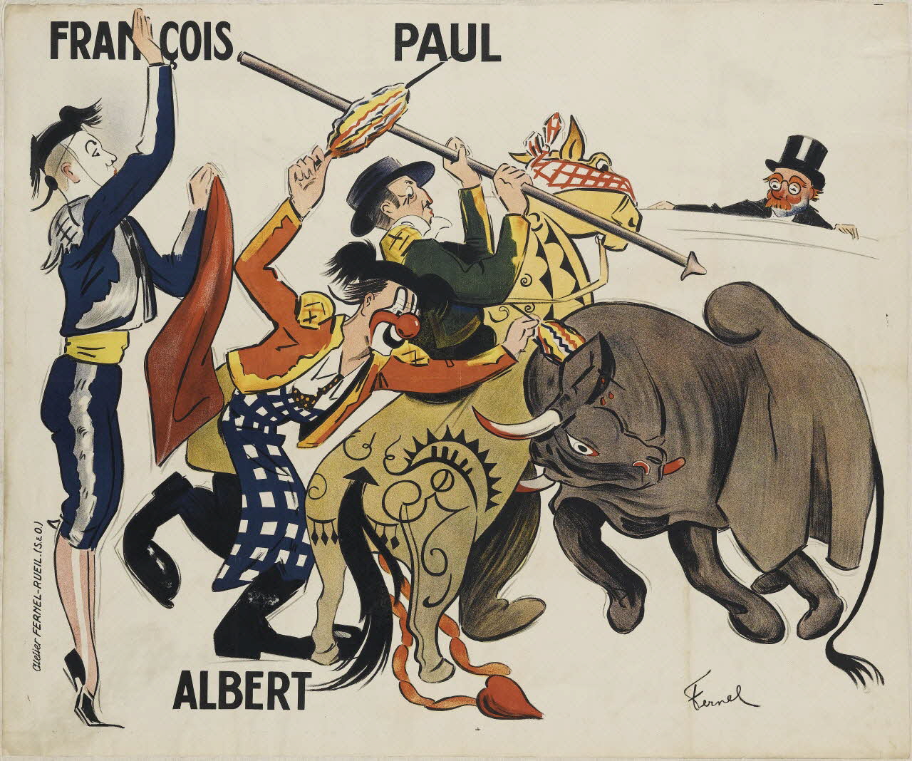 affiche FRANÇOIS PAUL  ALBERT 1970.49.6 Photo RMN-Grand Palais (Mucem)