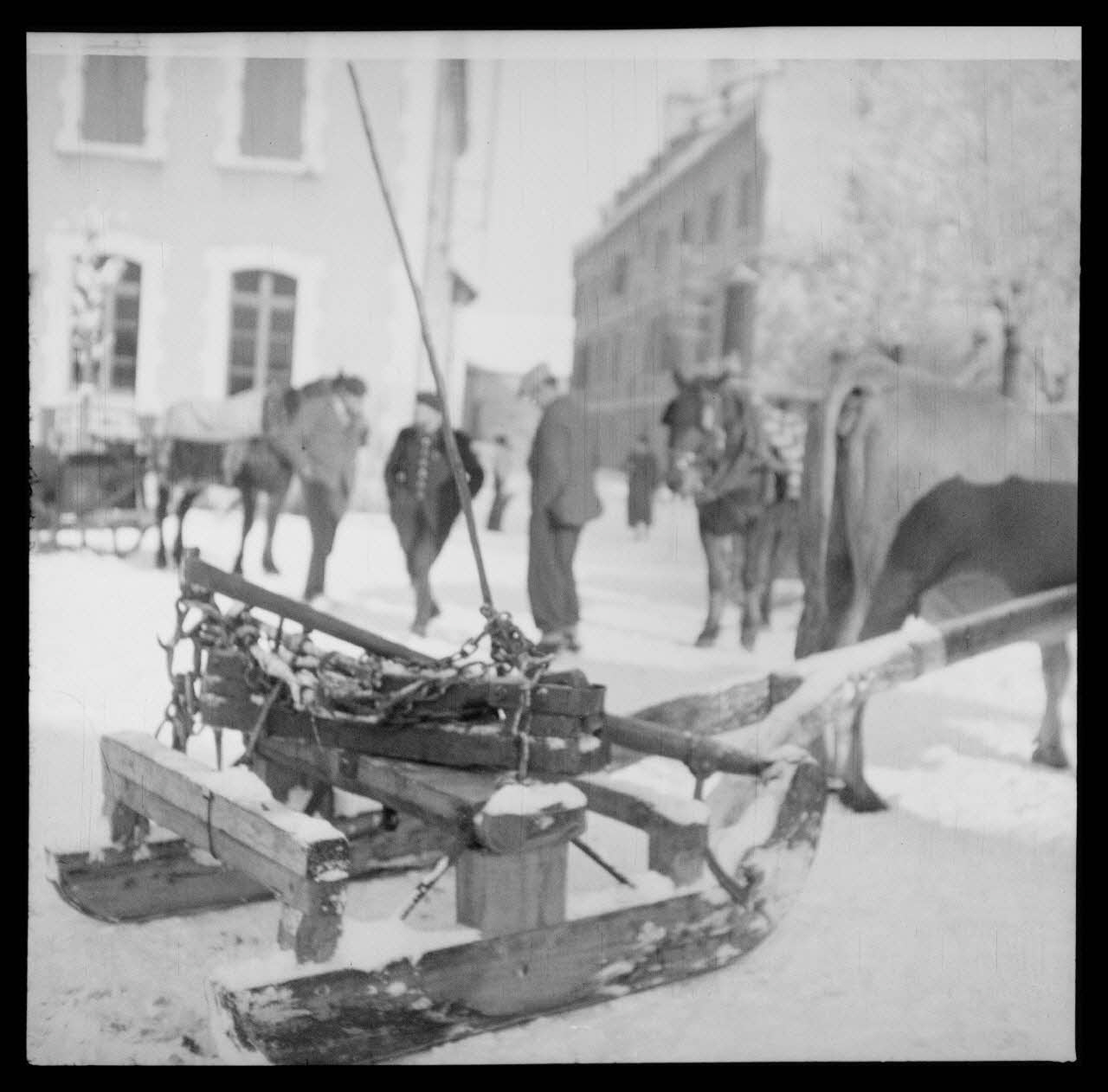 photographie Traîneau pour les matériaux Ph.1938.5.16 Photo